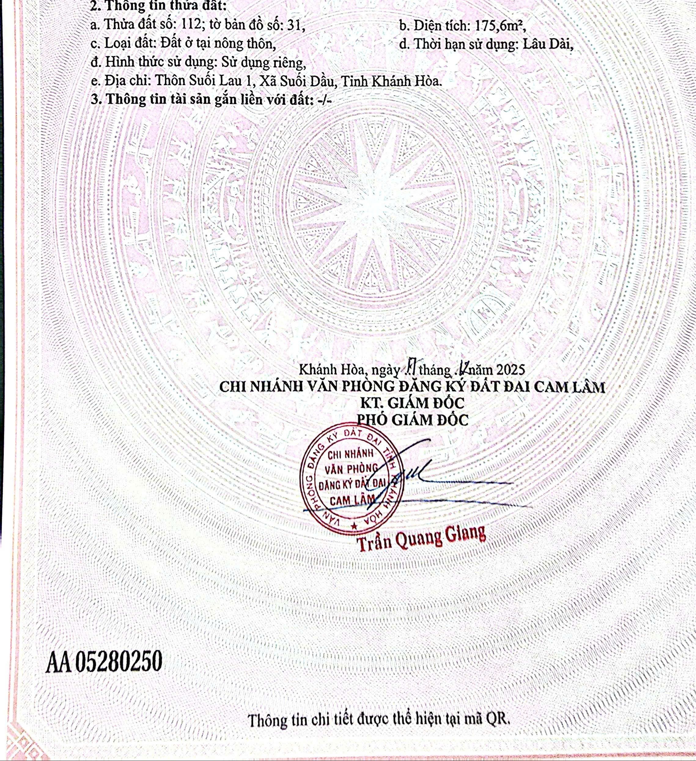 Bán đất Suối Cát full thổ cư đường thông sát bên Tỉnh Lộ 3 6