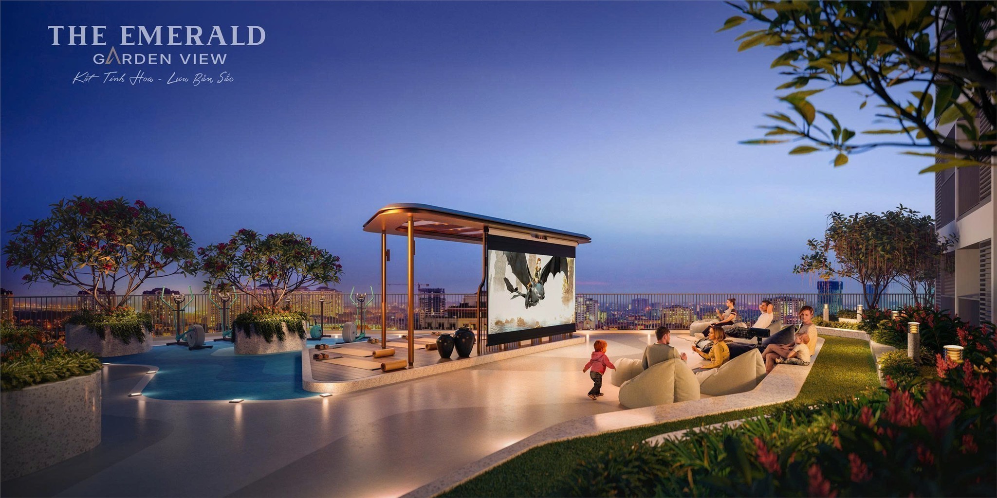 Sở hửu ngay Căn hộ Emerald Garden View với 350tr/30% Chuẩn sống xanh TOD giữa trung tâm Thuận An, 2