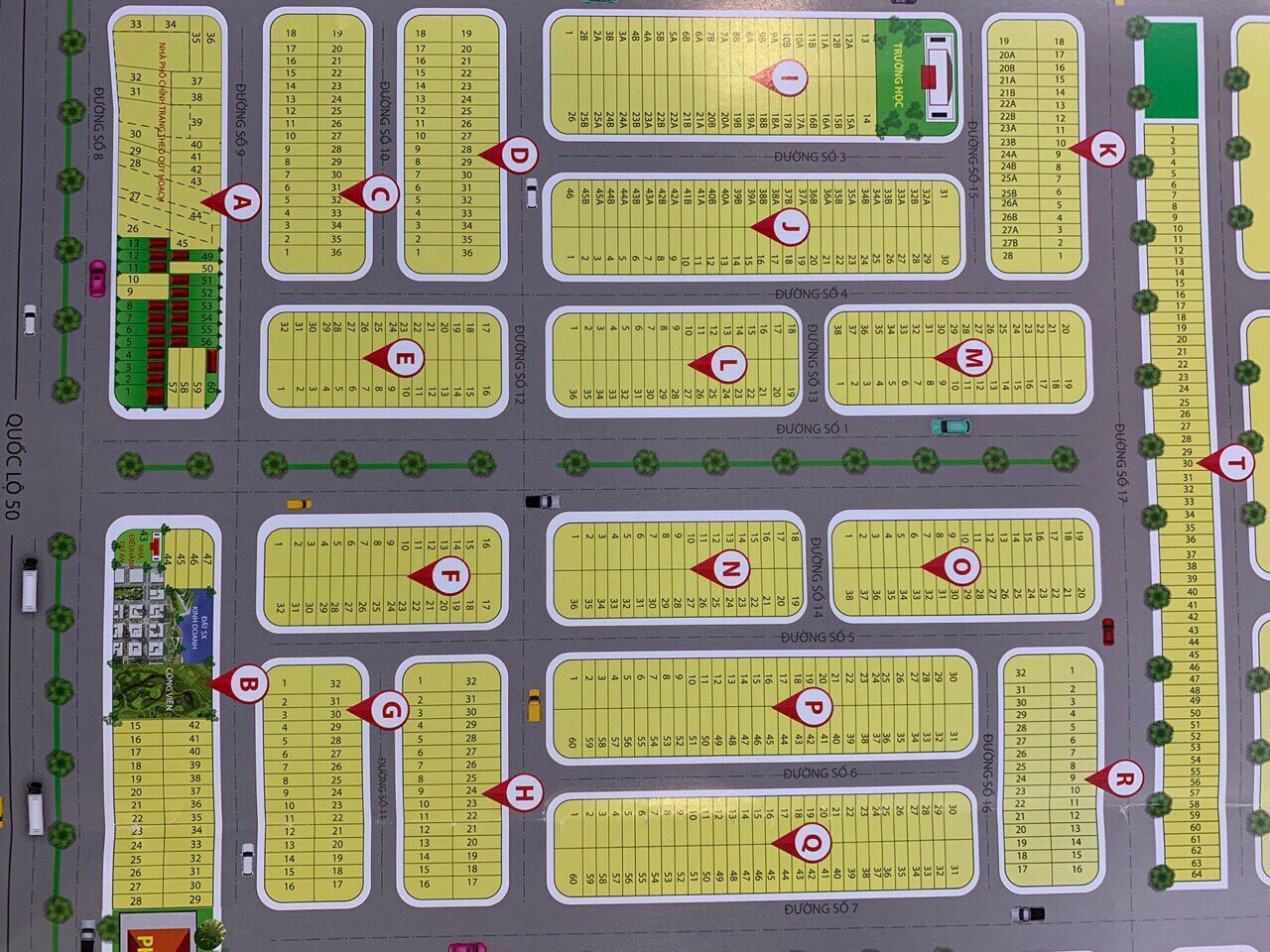 Đất nền kdc Phước Đông 100m2 giá ngộp bán gấp 860tr 4