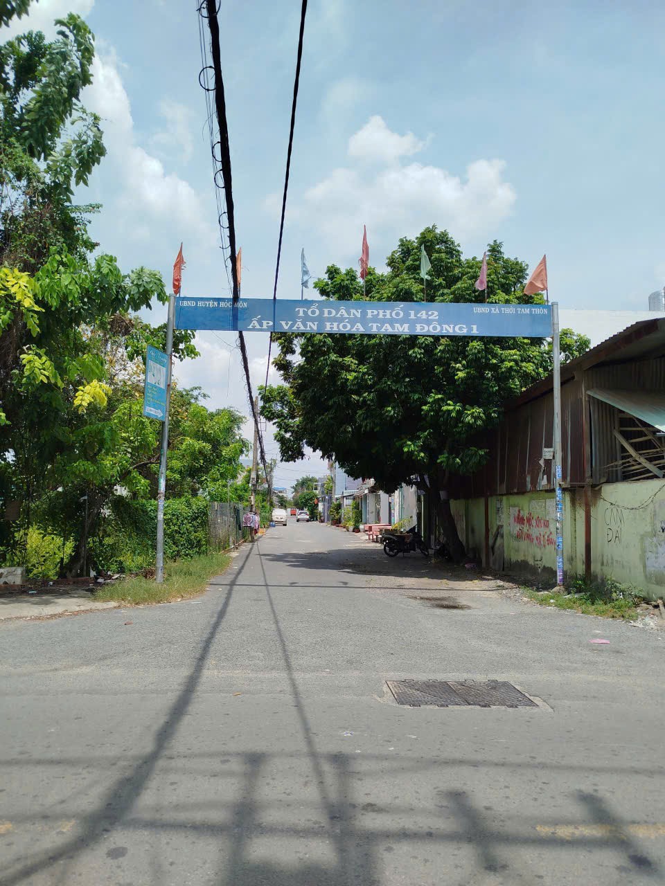 BÁN XƯỞNG MẶT TIỀN TTT18 – THỚI TAM THÔN, HÓC MÔN – FULL THỔ CƯ 1.100m²! 2