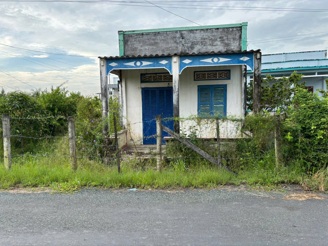 Mua đất tặng nhà cấp 4 mt nhựa 9m xã Long Hựu giá rẻ đầu tư 950tr 3
