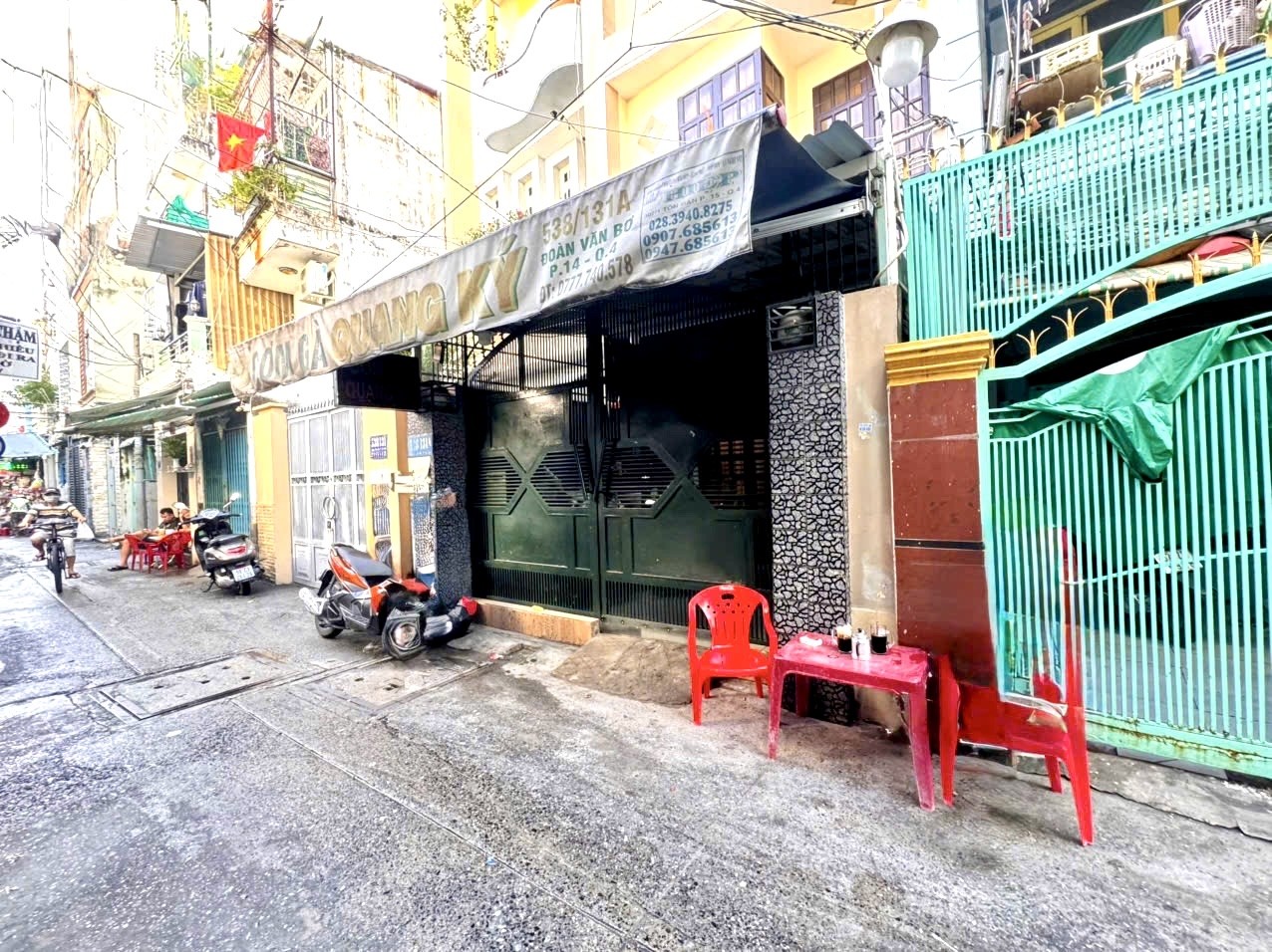 CHỦ NHIỆT BÁN GIẢM CHÀO 500 TRIỆUBÁN NHÀ MẶT TIỀN HXH- Đ.ĐOÀN VĂN BƠ- 2 MẶT HẺM 3