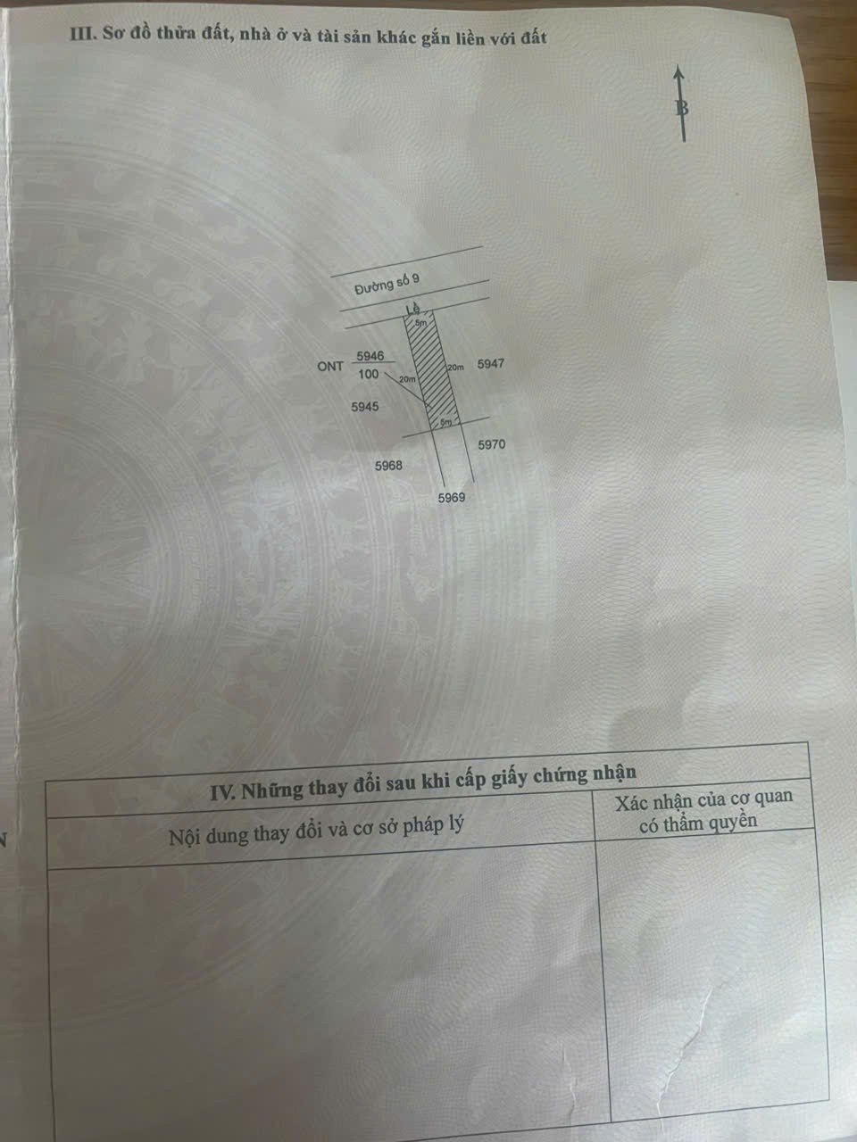 Chủ cần bán gấp nền tđc Phước Đông 100m2 giá ngộp 800tr 5