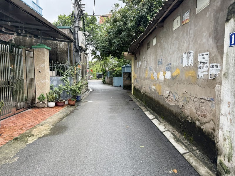 Cần bán lô góc 47,2m2 đất, đường thông ô tô con tại Phúc Lợi, cách mặt đường gom Đê 50m