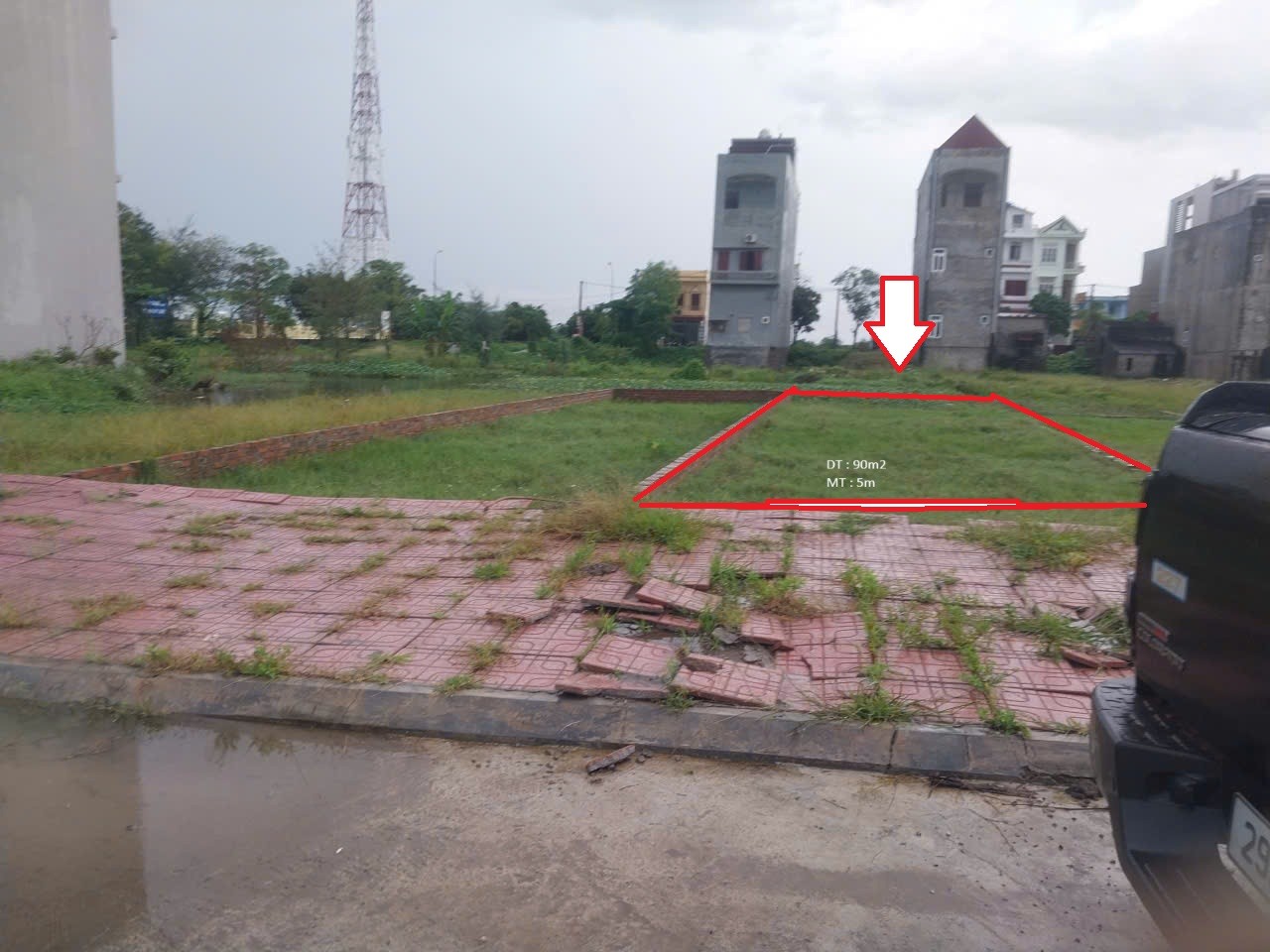 Cần bán Đất đường 56, Thị trấn Quất Lâm, Diện tích 100m², Giá 01 Tỷ 2