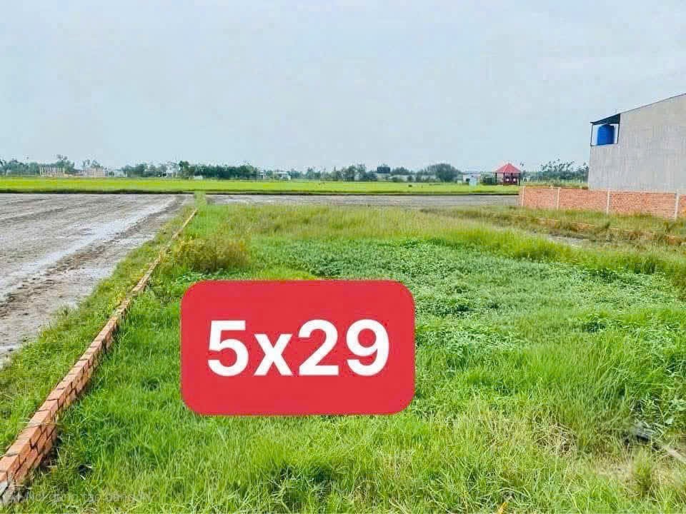 Bán đất thổ cư xã Hòa Khánh Đông , Đức Hòa dt 145m2 giá 880 triệu 3