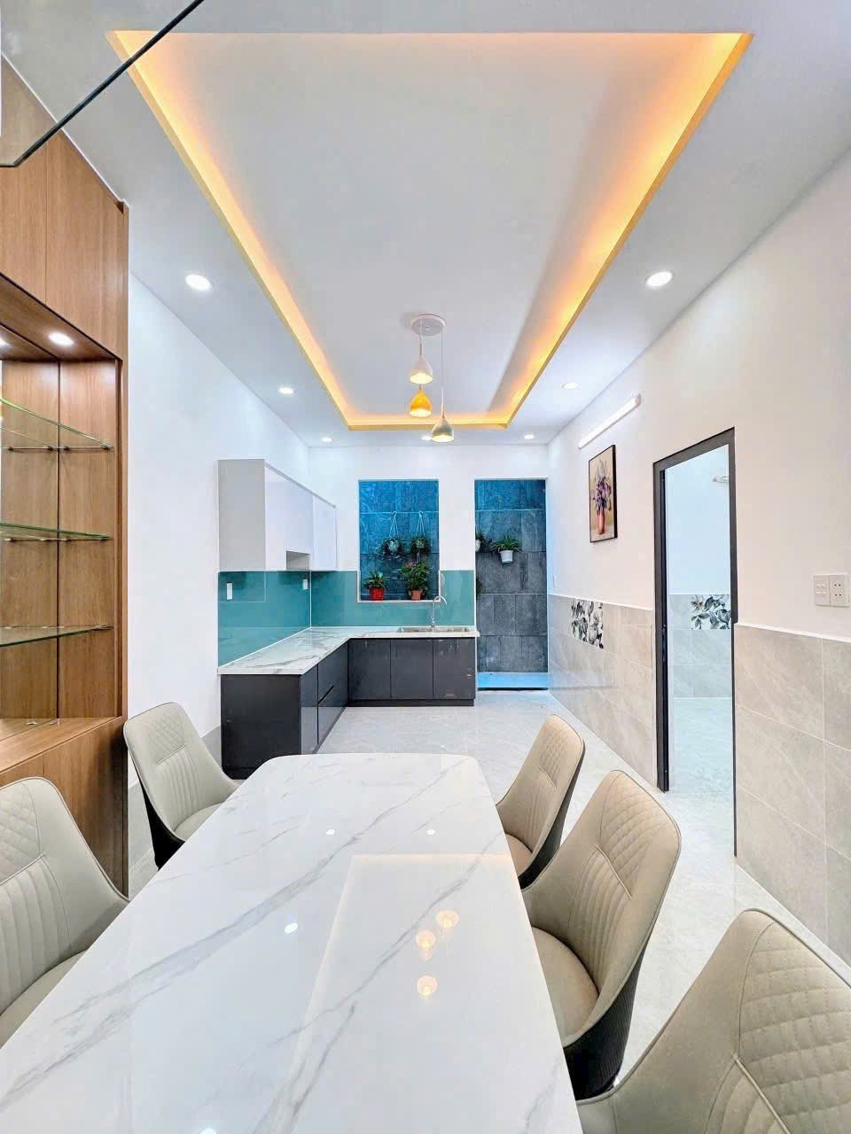 Bán nhà hẻm đường số 19, Bình Hưng Hòa A dt 76m2 1 lầu , 4pn , 3wc giá 6,35 tỷ 6