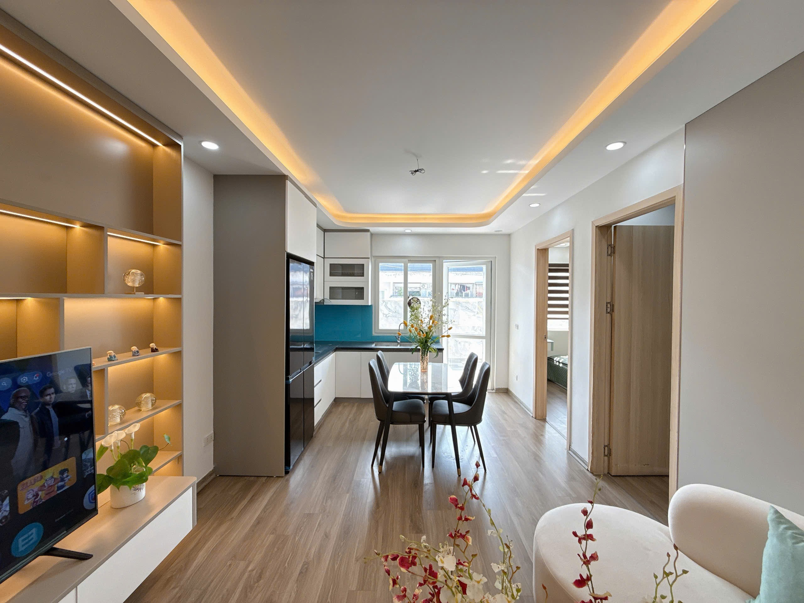 Căn hộ tầng 19 – Khu 6 tòa mới, full đồ – Ban công SIÊU RỘNG tại chung cư Thanh Hà 6