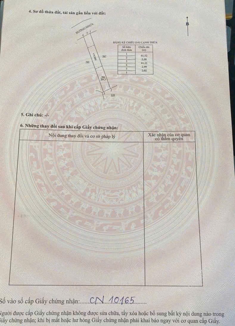 HOT – CHỦ KHÔNG XOAY KỊP TIỀN CÔNG CHỨNG NÊN BÁN LỖ LÔ ĐẤT ĐẸP 4