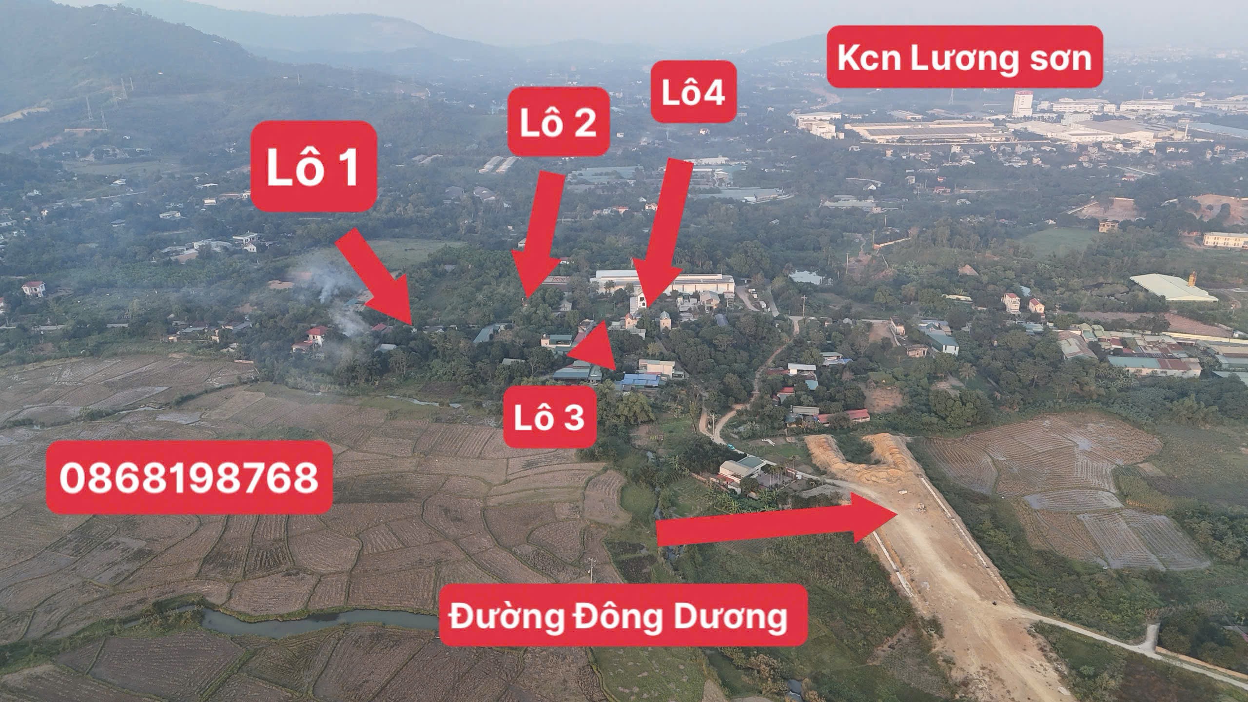 Cần bán Đất Thị trấn Lương Sơn, Lương Sơn, Diện tích 756m², Giá 760 Triệu