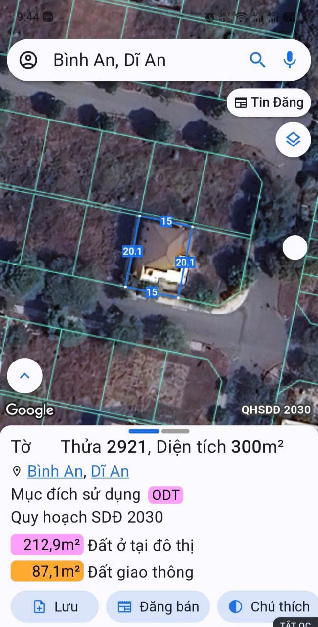 Cần bán Đất Dĩ An, Bình Dương, Diện tích 300m², Giá Thương lượng 4