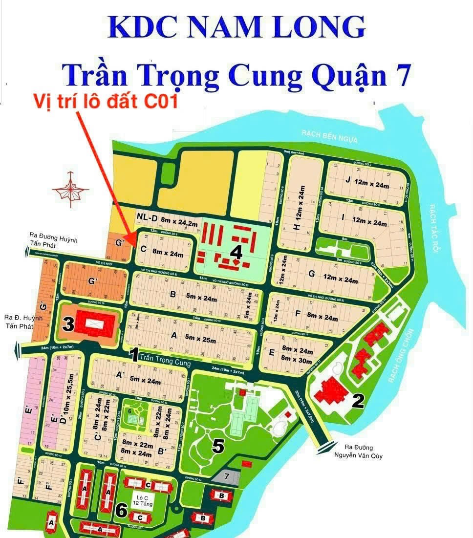 Cần bán Đất Quận 7, Hồ Chí Minh, Diện tích 275m², Giá 34.5 Tỷ 2