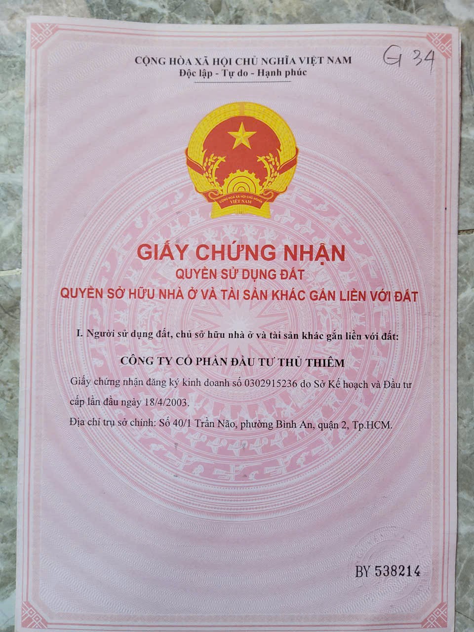 Cần bán Đất Phường Bình Trưng Đông, Quận 2, Diện tích 176m², Giá 22.5 Tỷ