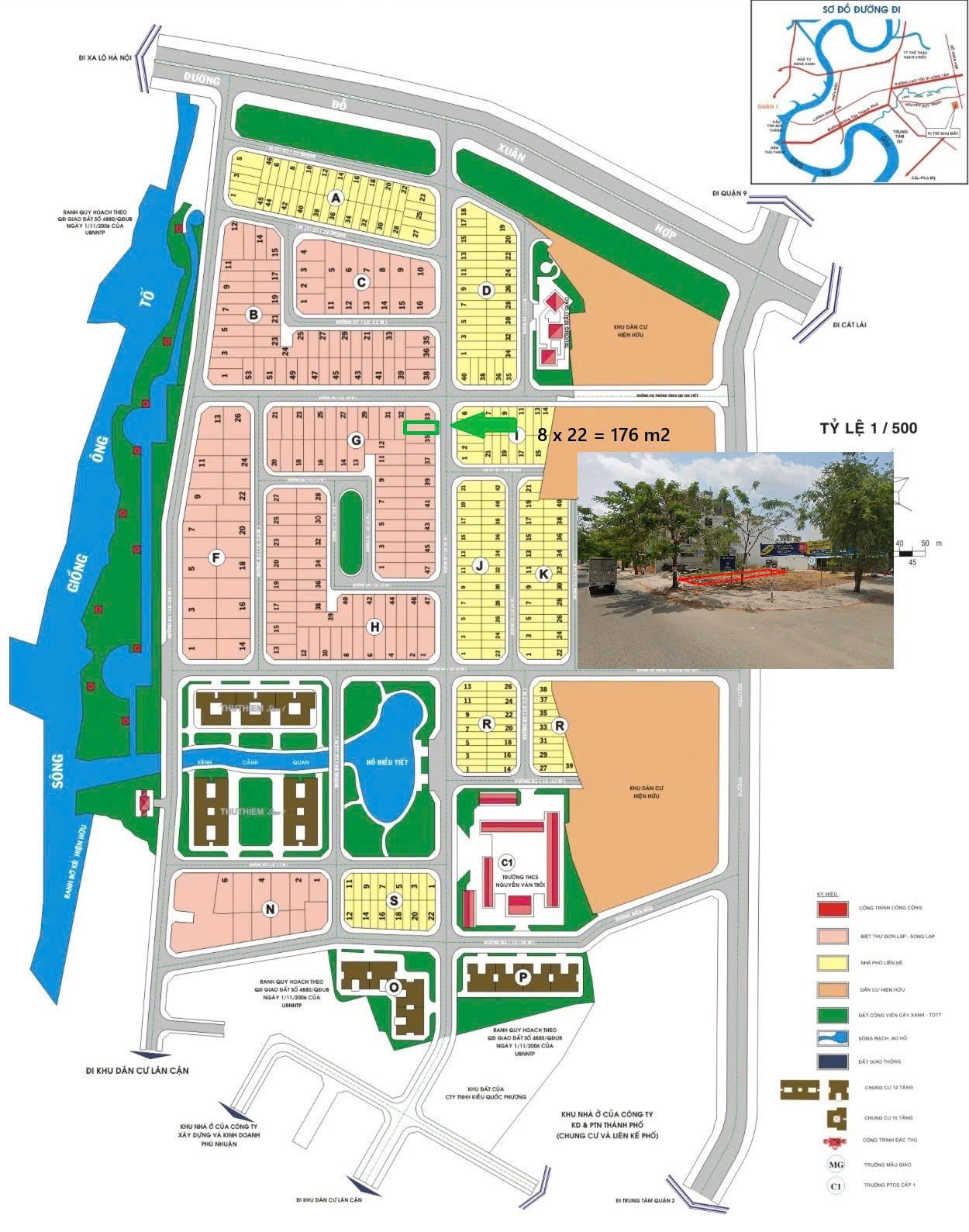 Cần bán Đất Phường Bình Trưng Đông, Quận 2, Diện tích 176m², Giá 22.5 Tỷ 2
