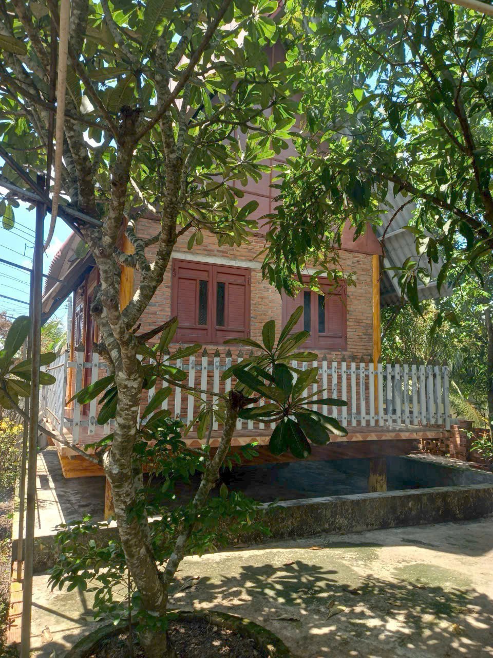 Đất lúa 1000m2 có sẵn nhà vườn mt xe hơi xã Tân Lân giá đầu tư 2 tỏi 5 5