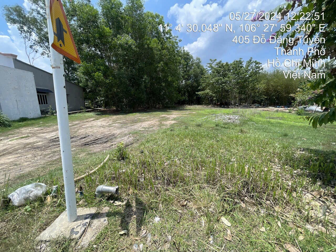 Bán đất 2 mặt tiền đường Đỗ Đăng Tuyển , xã An Nhơn Tây dt 540m2 ( có 120m2 thổ ) giá 4 tỷ 2