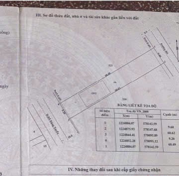 Bán đất 2 mặt tiền đường Đỗ Đăng Tuyển , xã An Nhơn Tây dt 540m2 ( có 120m2 thổ ) giá 4 tỷ 3