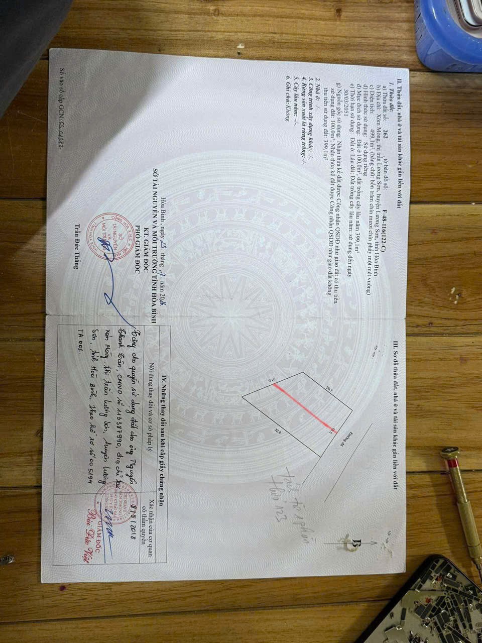 Cần bán Đất đường 6, Thị trấn Lương Sơn, Diện tích 500m², Giá 6,6 Tỷ