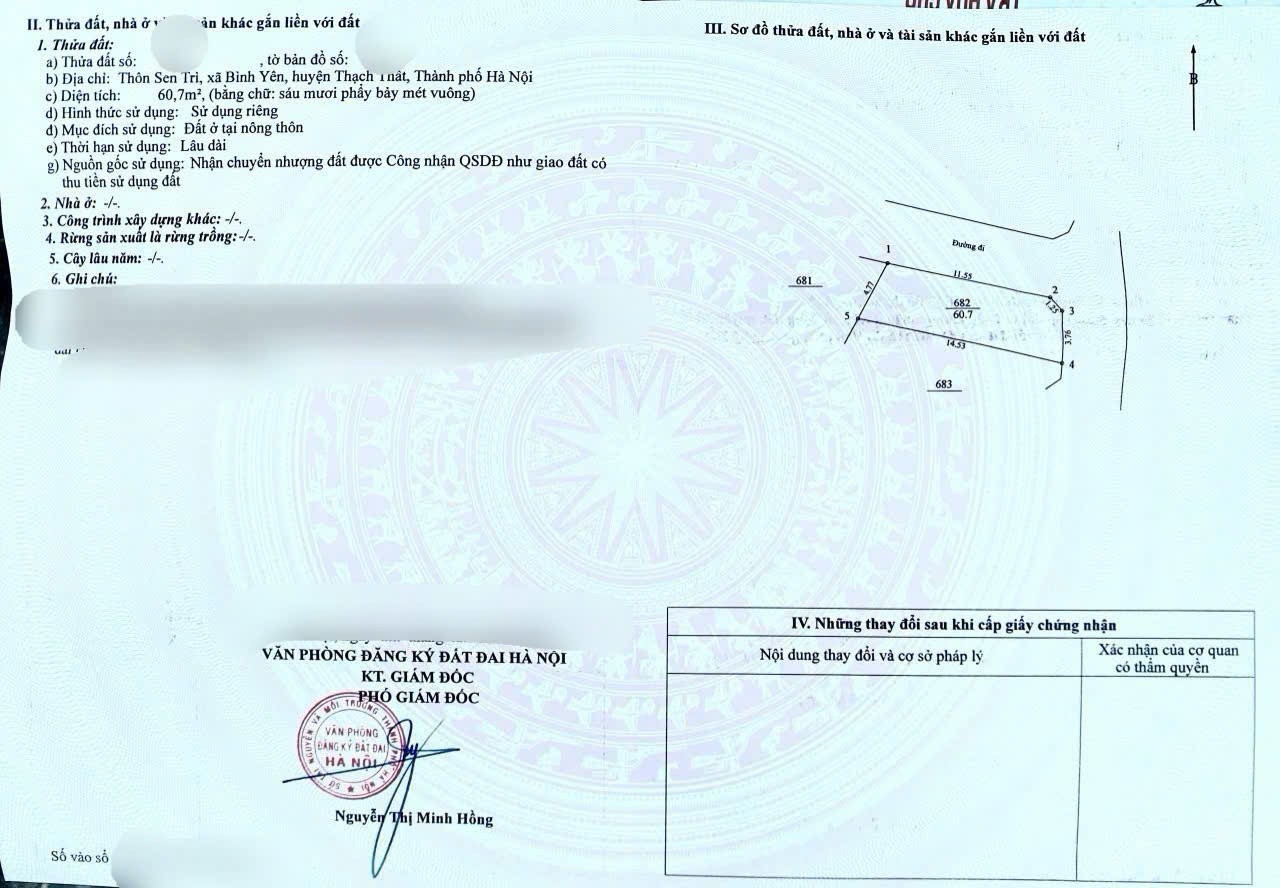 Gia đình cần tiền bán lô 60,7m lô góc sen trì bán nhanh giá mềm 5