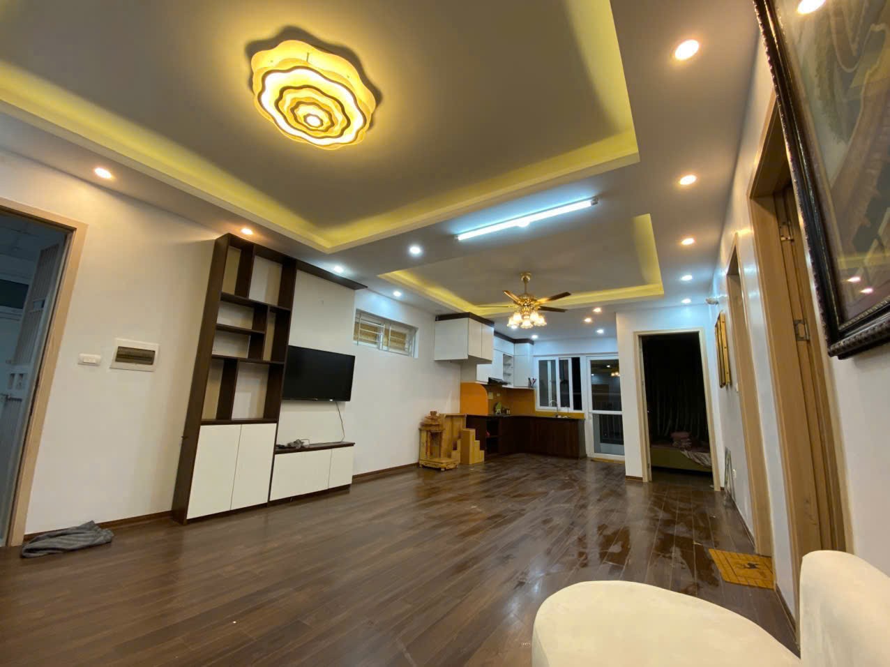 Bán căn góc 78m2 2 ngủ, 2 wc tòa hh02c (khu 5 tòa mới) chung cư Thanh Hà 4