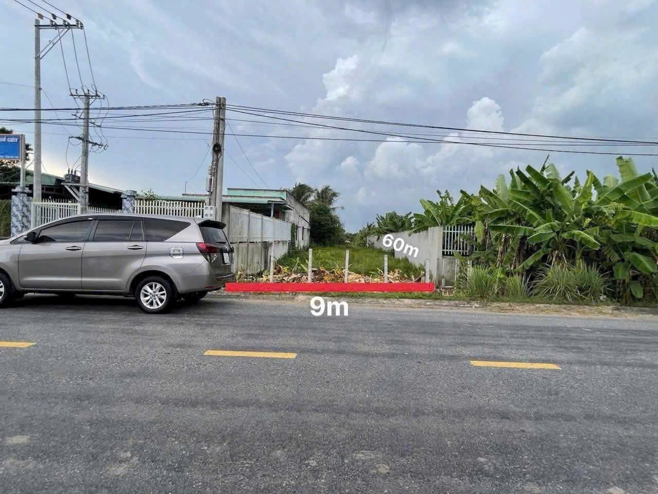 Bán đất mặt tiền 833B, xã Phước Vân, Cần Đước dt 540m2 ( có 300m2 thổ ) giá 5,5 tỷ 3