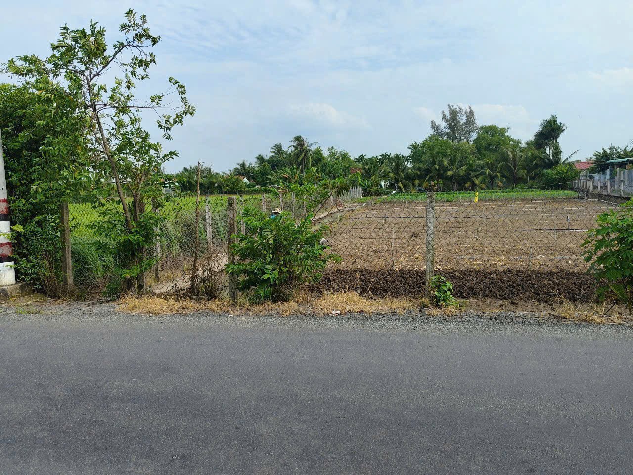 Bán đất thổ cư mặt tiền Liên Xã Long Khê - Phước Vân , xã Phước Vân dt 150m2 giá 1,6 tỷ 2