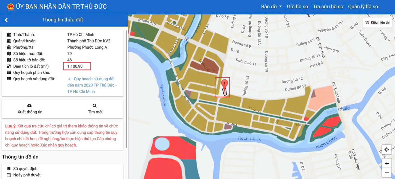 Cần bán Đất Phường Phước Bình, Quận 9, Diện tích 1100m², Giá 68 Tỷ 2