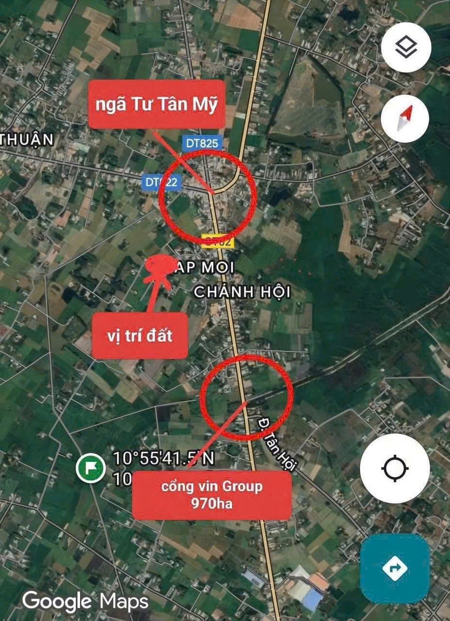 Bán 5 lô đất thổ cư xã Tân Mỹ gần Vingroup giá 2,2 tỷ / lô