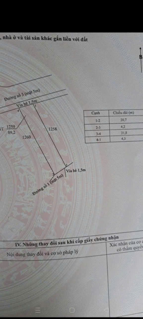 Bán nền thổ cư KDC Xoài Đôi , xã Long Trạch, Cần Đước dt 88m2 giá 1m5 tỷ