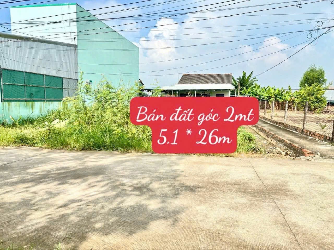 Bán đất thổ cư góc 2 mặt tiền xã Mỹ Yên, Bến Lức dt 117m2 giá 1,65 tỷ 2