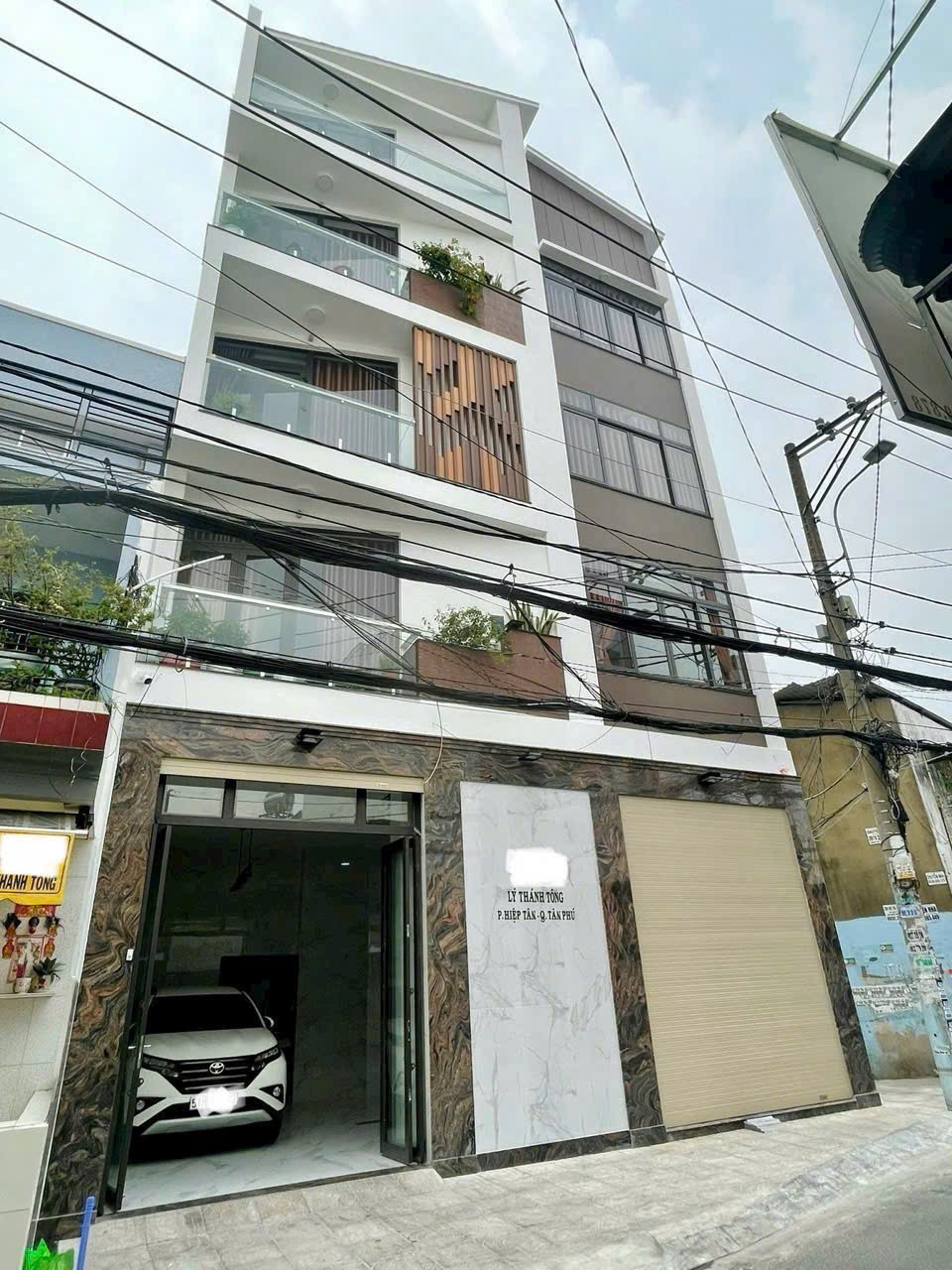 Nhà 3 mặt tiền mặt tiền Lý Thánh Tông, p Hiệp Tân dt 70m2 , 3 lầu , 4pn , 4wc giá 13 tỷ 9