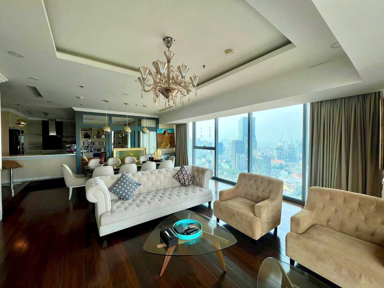 Cho thuê Căn hộ chung cư Phường Bến Nghé, Quận 1, Diện tích 220m², Giá Thương lượng 4