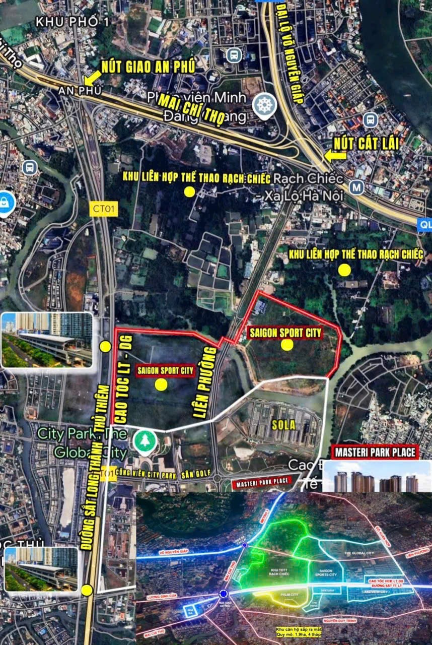 Cần bán Đất Phường An Phú, Quận 2, Diện tích 110m², Giá 29.9 Tỷ