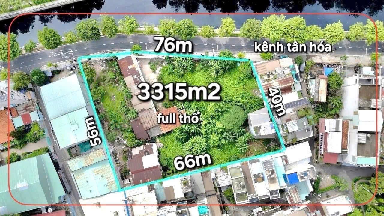 SIÊU BOM TẤN ĐẦU TƯ – ĐẤT MẶT TIỀN KÊNH TÂN HOÁ, TÂN PHÚ GIẢM SÂU KHÔNG TƯỞNG! 3