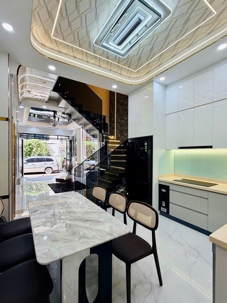 Nhà SmartHome Lê Văn Thọ Gò Vấp 56m2, 4 Lầu, Xe Hơi Tránh, Sổ Hồng 8.8 Tỷ 2