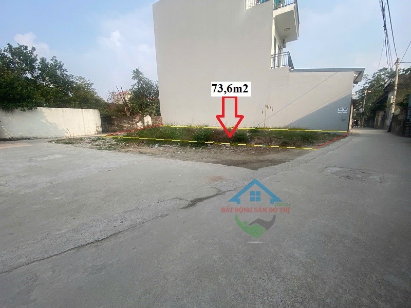 Bán đất Thanh Văn Thanh Oai, lô 2 thoáng, 74m giá Đầu Tư 2