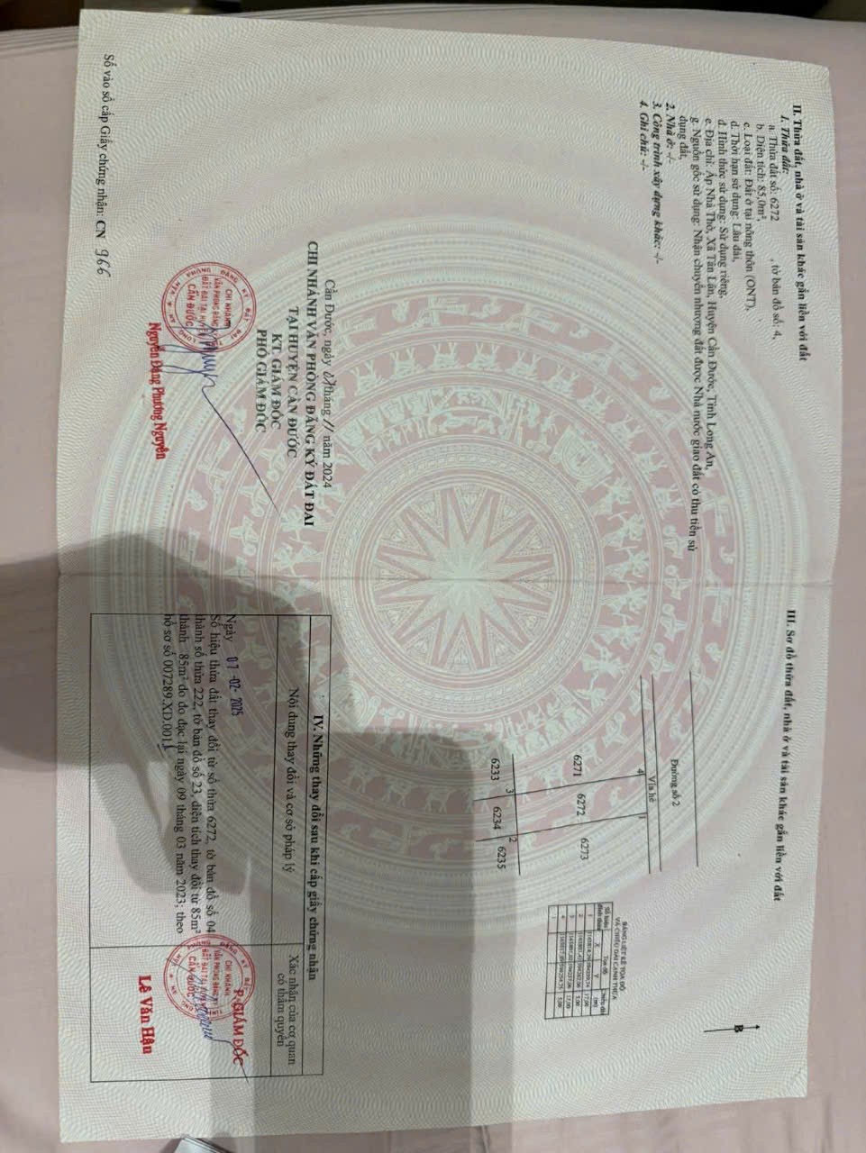 Đất nền giá rẻ 85m2 kdc An Phú Chủ cần bán gấp 850tr 5