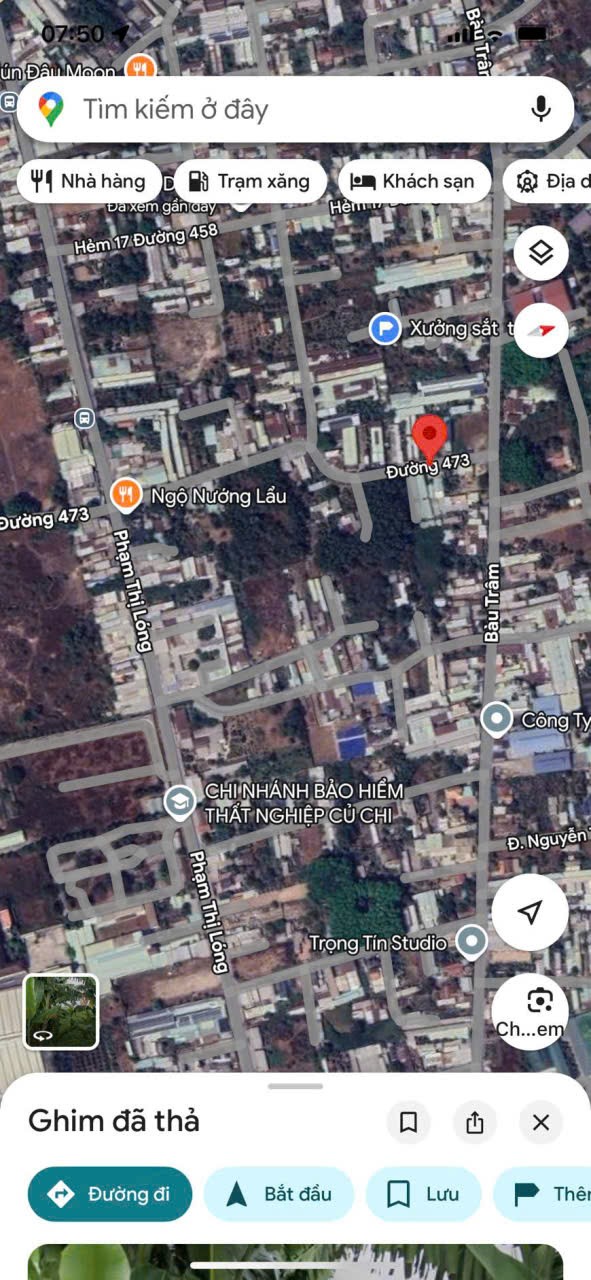 Bán đất thổ cư mặt tiền đường 473, xã Trung An dt 400m2 giá 6,5 tỷ 3