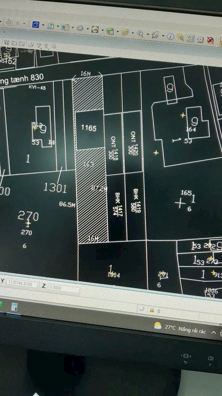 3 lô đất vip mặt tiền ĐT 830, xã Long Cang , Cần Đước giá 9,8 - 9,9 -13,3 tỷ 4