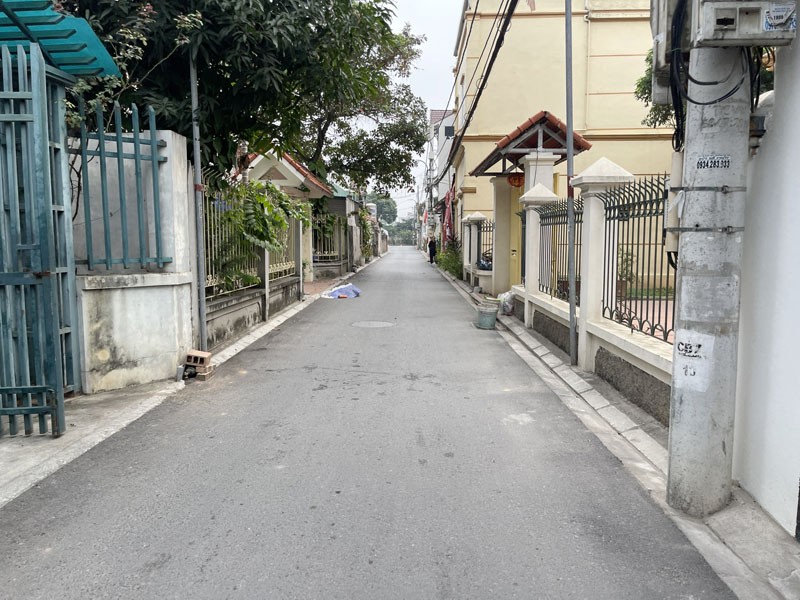 Cần bán 102m/120m2 đất Làng Vàng, Gia Lâm. Đường thông ô tô tránh xe máy