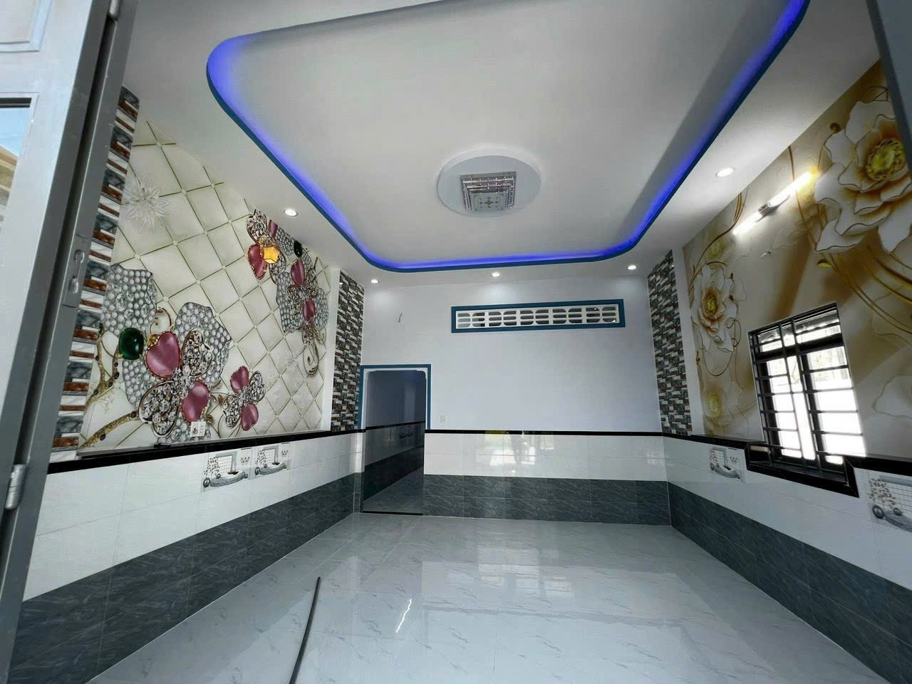 Nhà vườn mini full thổ xã Hòa Khánh Đông tdt 350m2 , 2pn , 2wc giá 2,6 tỷ 2