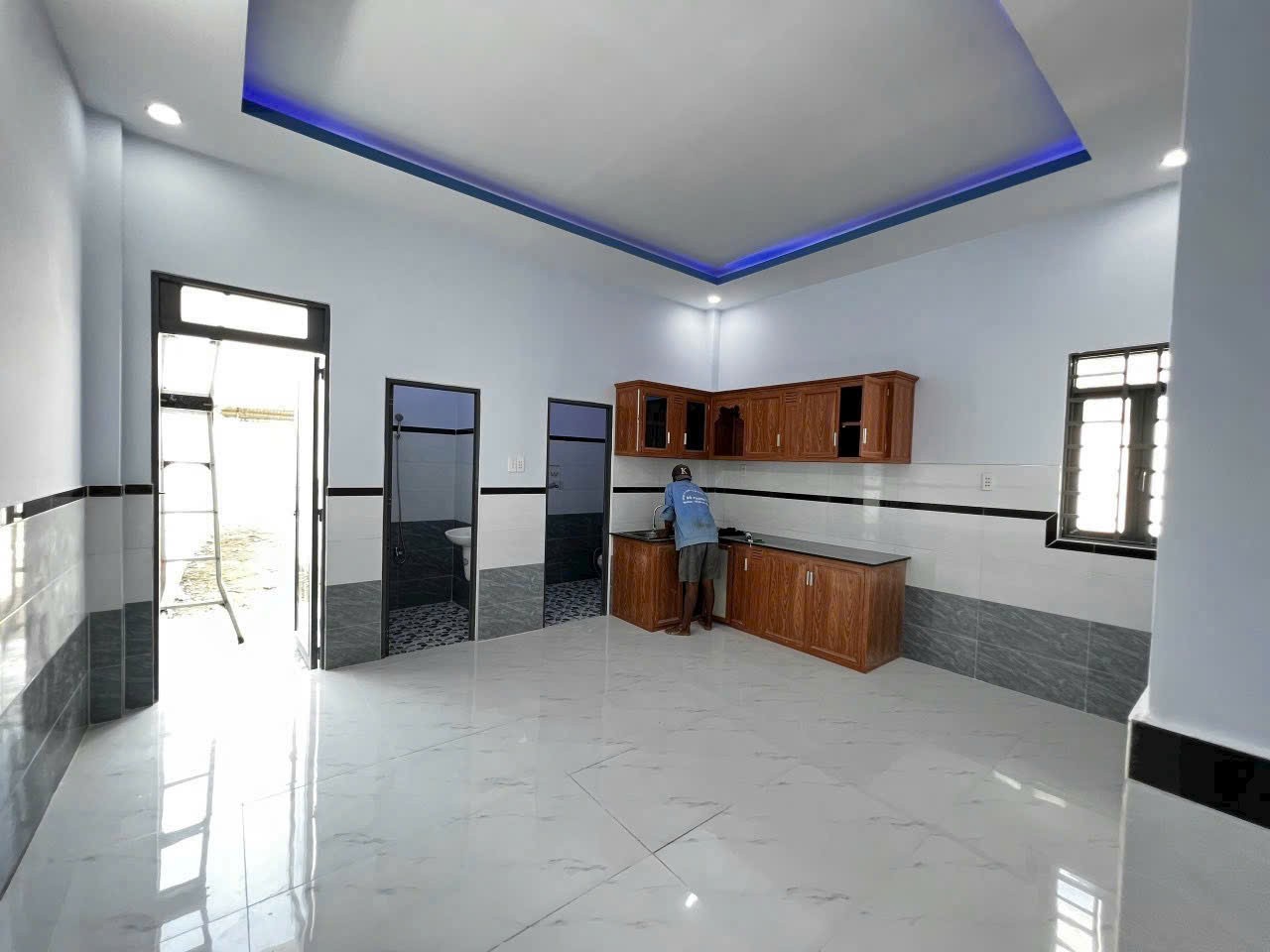 Nhà vườn mini full thổ xã Hòa Khánh Đông tdt 350m2 , 2pn , 2wc giá 2,6 tỷ 3