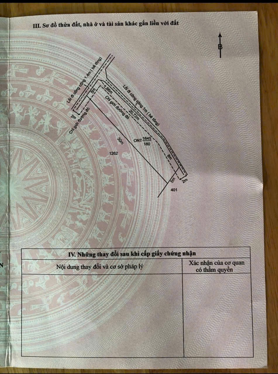 Bán đất thổ cư góc 2 mt hẻm ấp Phước Toàn, xã Long Hiệp dt 150m2 giá 1,5 tỷ 5