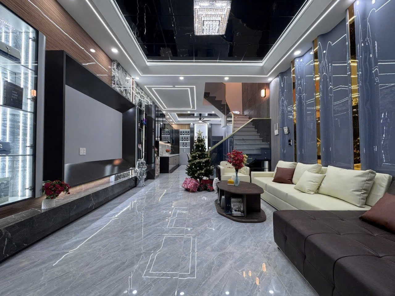 Bán nhà mới xây gần KCN Cầu Tràm 2 lầu , 4pn, 5wc, sân thượng trước sau giá 4,39 tỷ 12