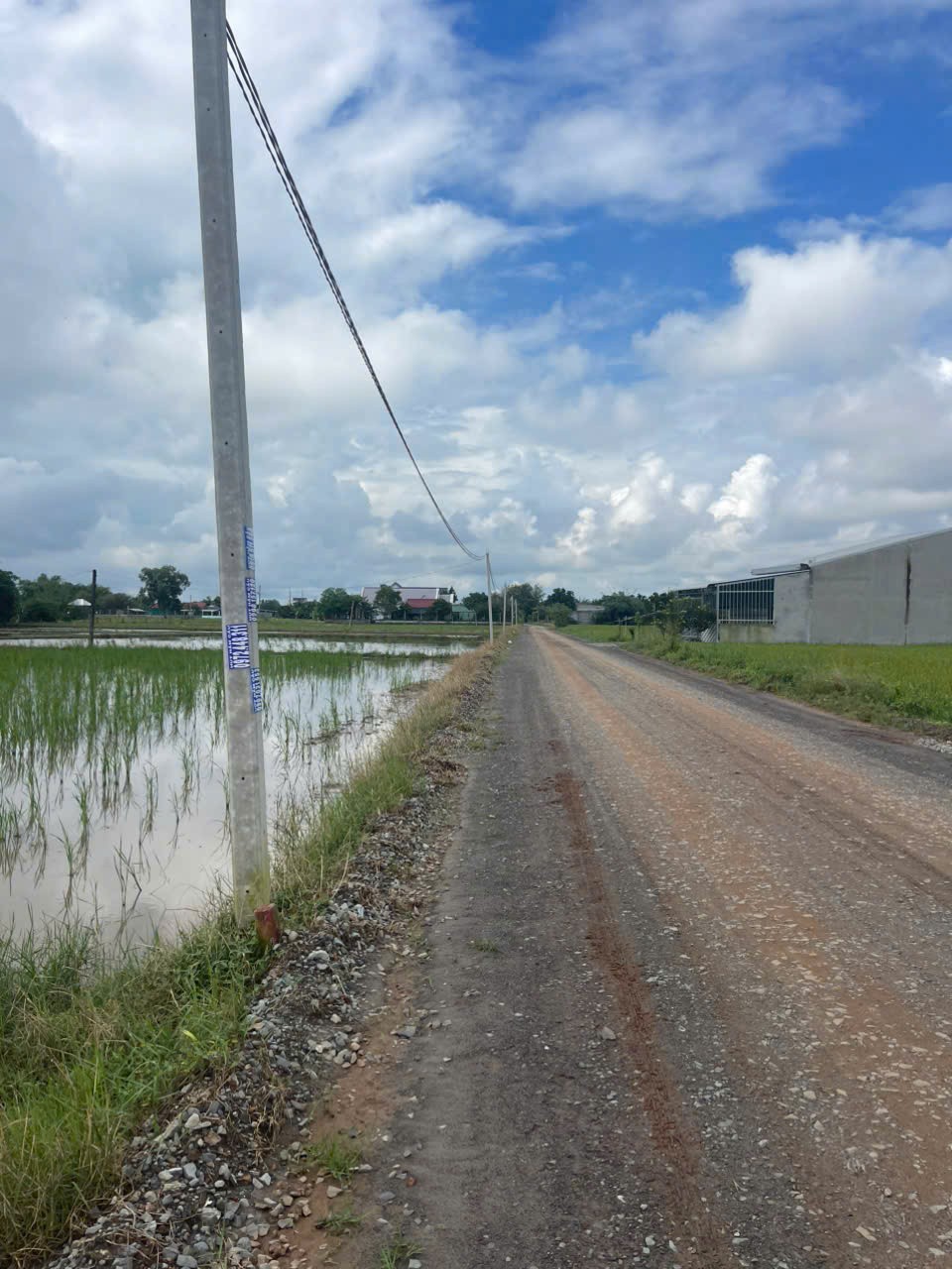 Bán đất thổ cư mặt tiền đường Gò Sao , xã Tân Phú dt 300m2 giá 1,3 tỷ 3