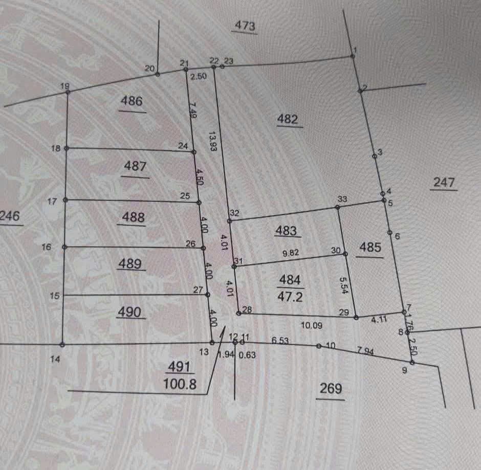 Bán đất Quế Sơn Tân Ước Thanh Oai, 40m-52m2 giá hơn 2-3 tỷ 3