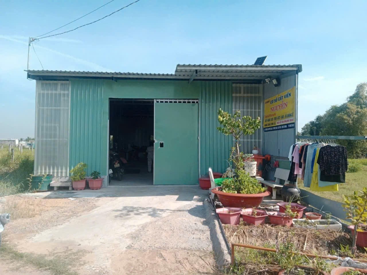 Bán nhà kho nhỏ đường Lò Heo, xã Long Hiệp , Bến Lức dt 213m2 full thổ giá 2,15 tỷ 3