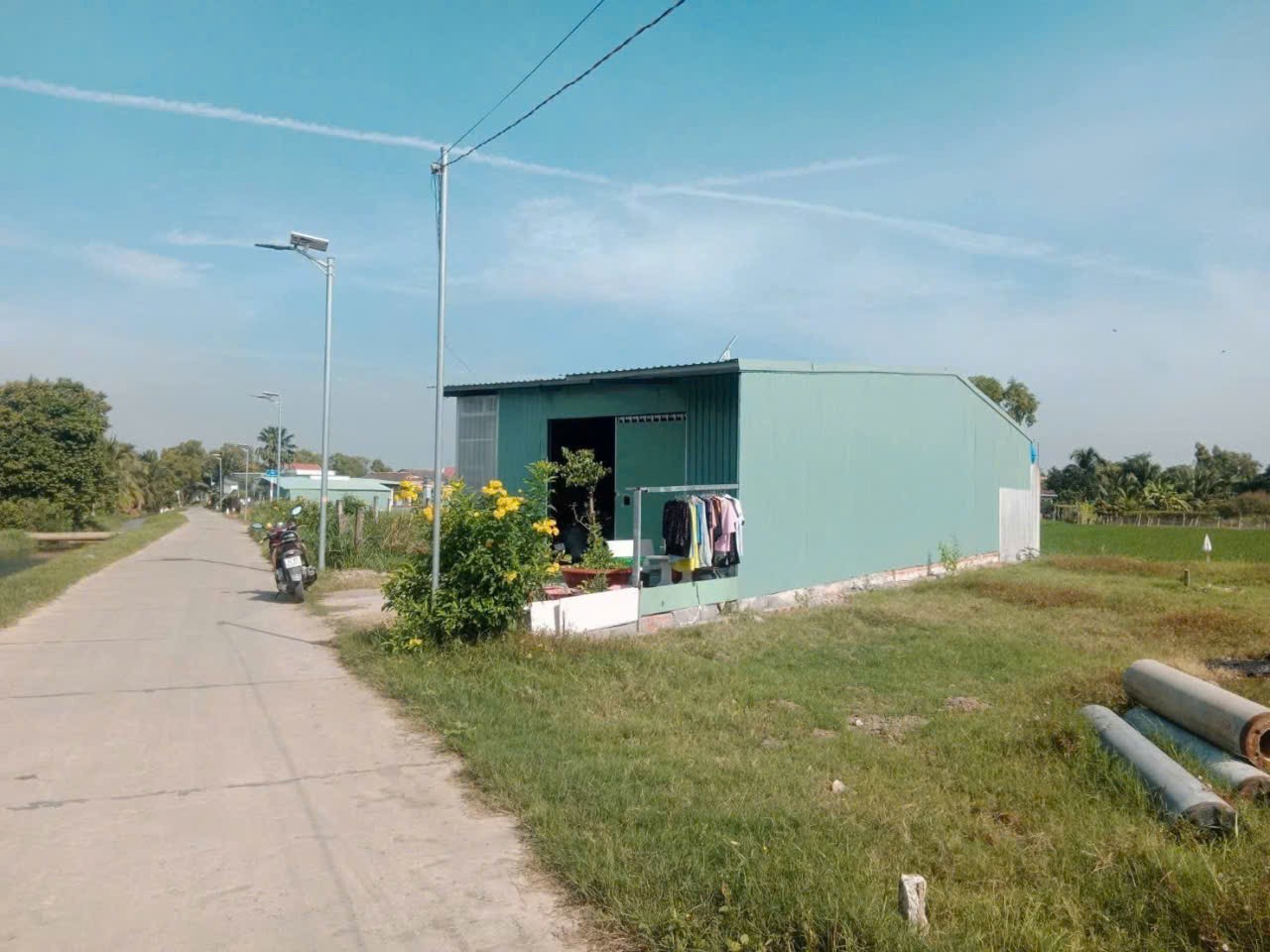 Bán nhà kho nhỏ đường Lò Heo, xã Long Hiệp , Bến Lức dt 213m2 full thổ giá 2,15 tỷ 4