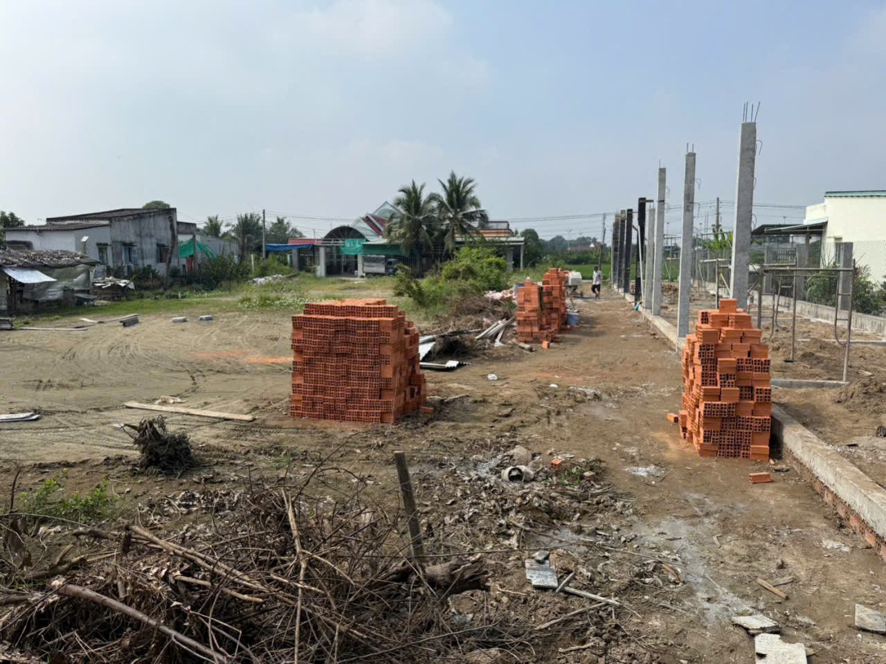 Bán nền thổ cư 2 mặt tiền xã An Thạnh, Bến Lức dt 200m2 giá 1,4 tỷ 7