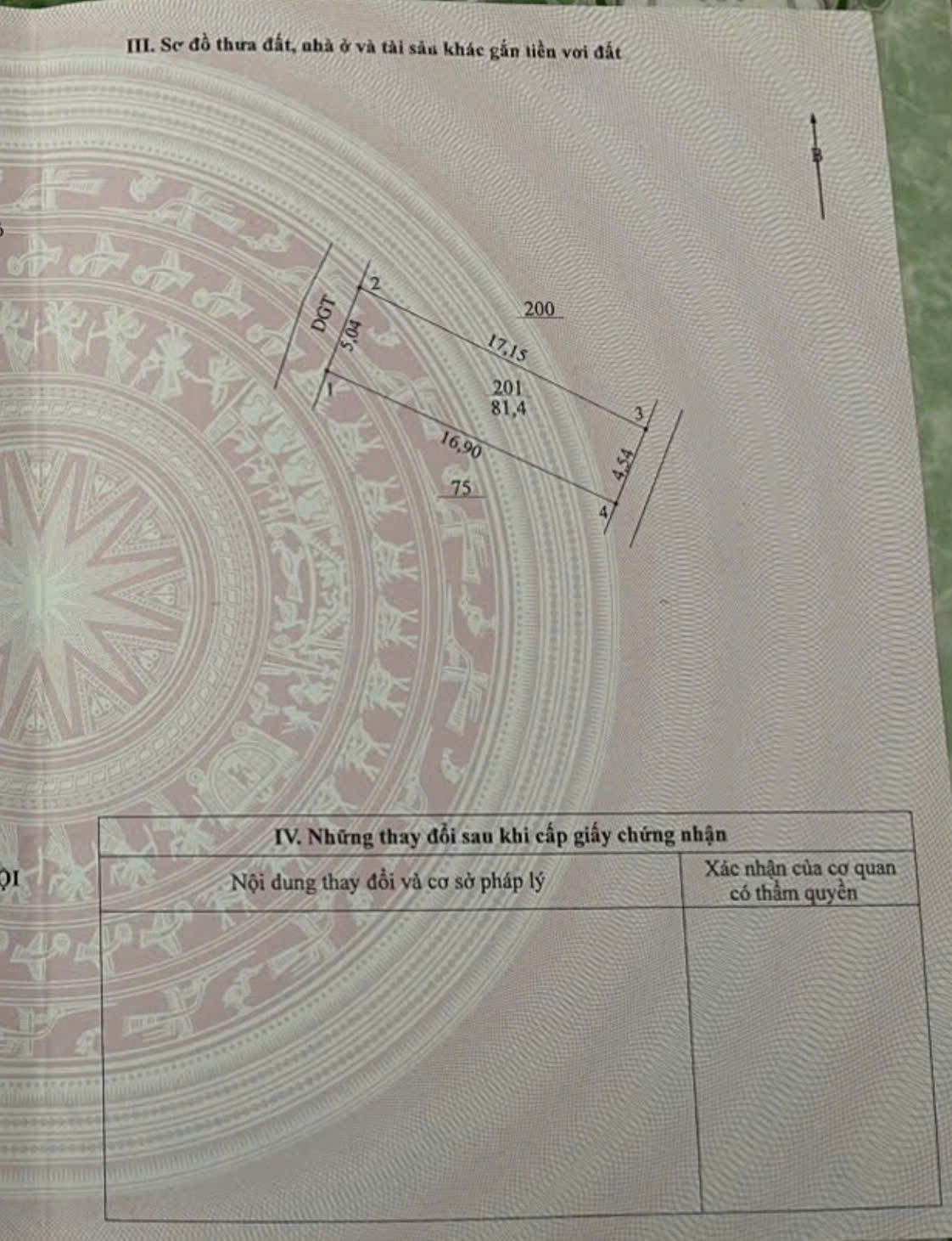 CC gửi bán 81m² đất Đoài Khê – Đan Phượng